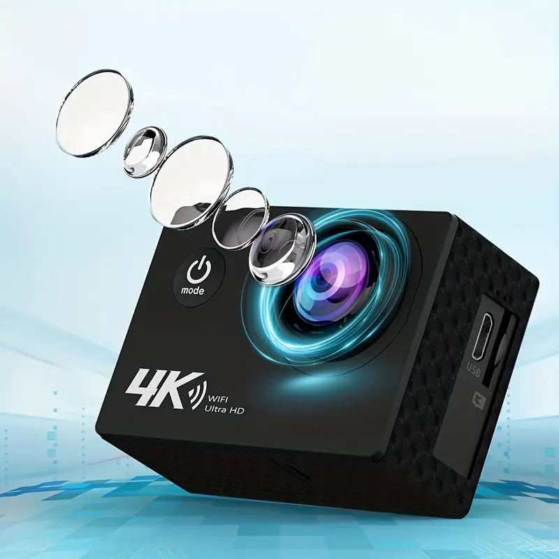 OutdoorHaven 4K UHD Action Cam - OutdoorHavenNL