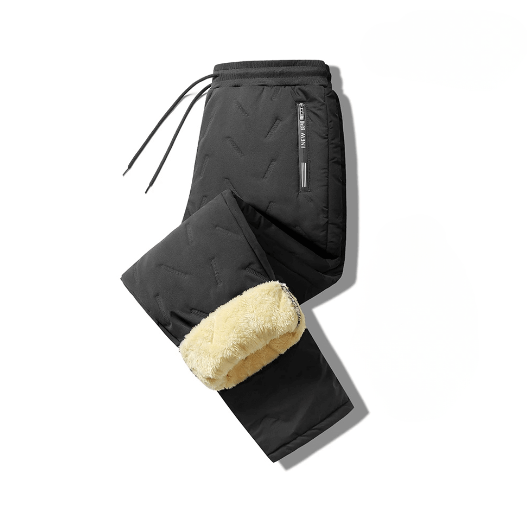 Thermobroek Heren - Gevoerde Joggingbroek - Winddicht