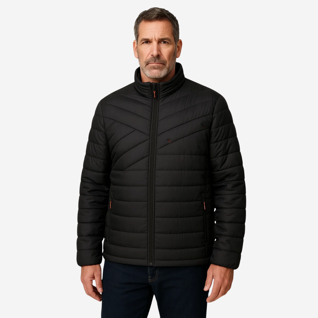 Heren Gewatteerd Jack – Warm & Winddicht – Herfst