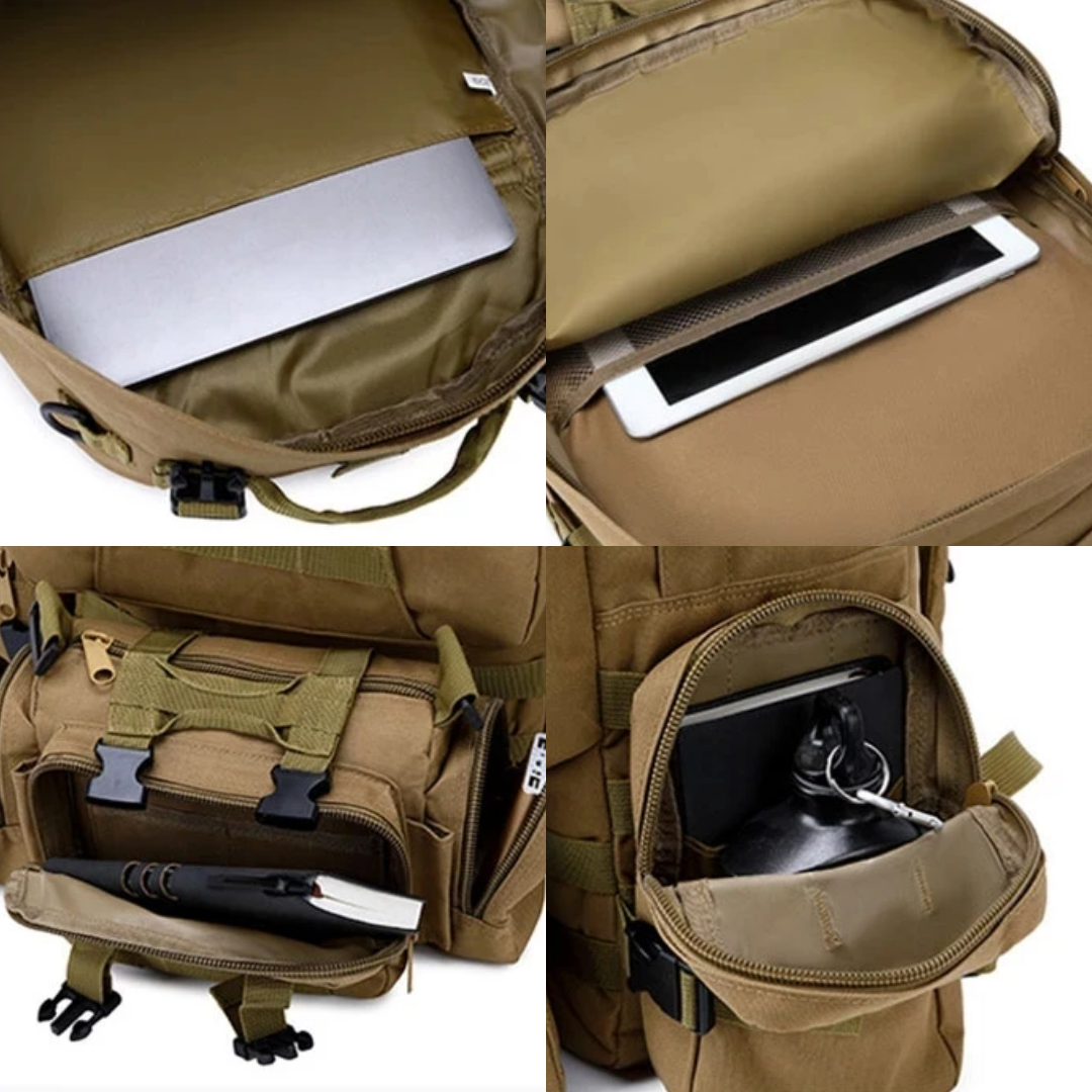 50L Backpack - Army Style - OutdoorHavenNL