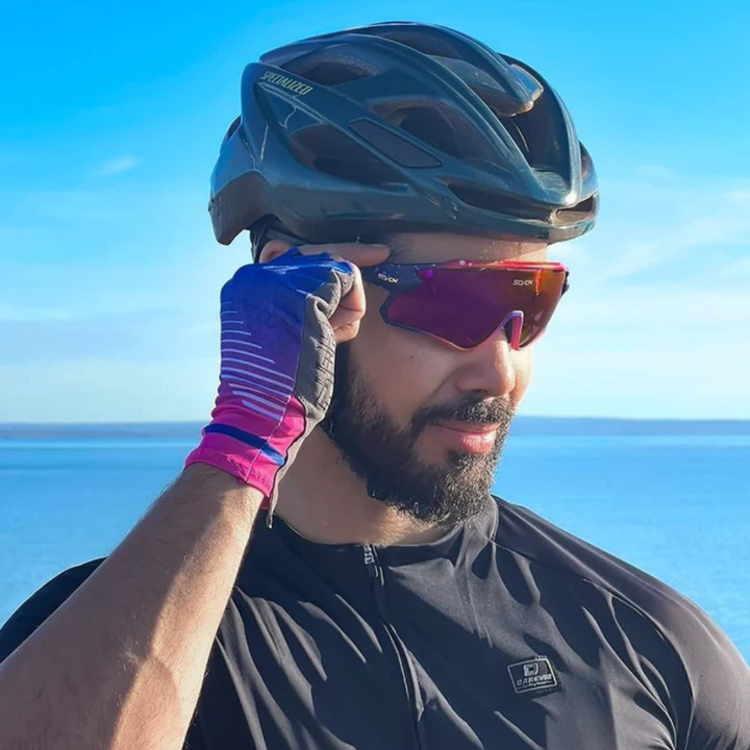 Sportzonnebril – Wielrennen – Lichtgewicht & Schokbestendig