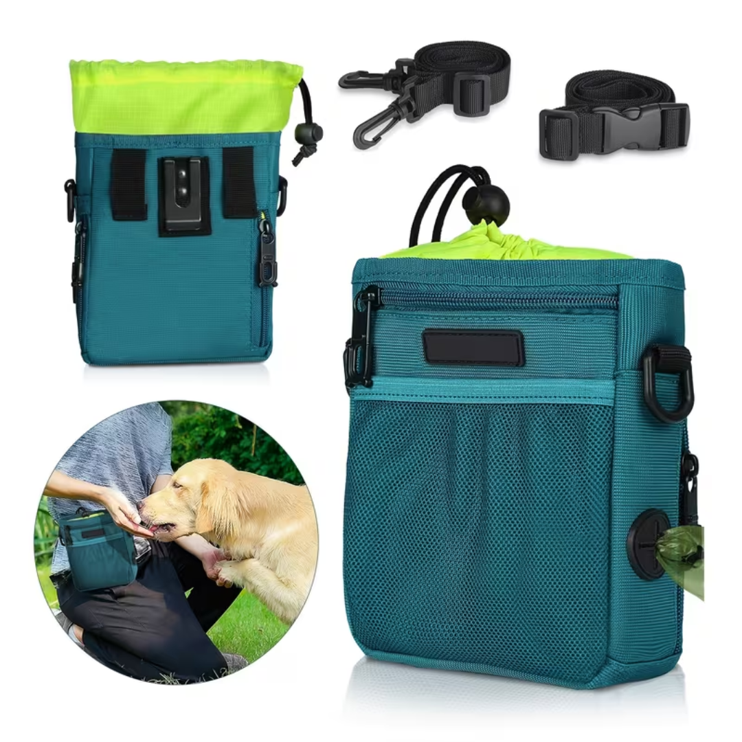 Hondensnack Tas – Draagbare Trainingspouch – Met Poepzakdispenser
