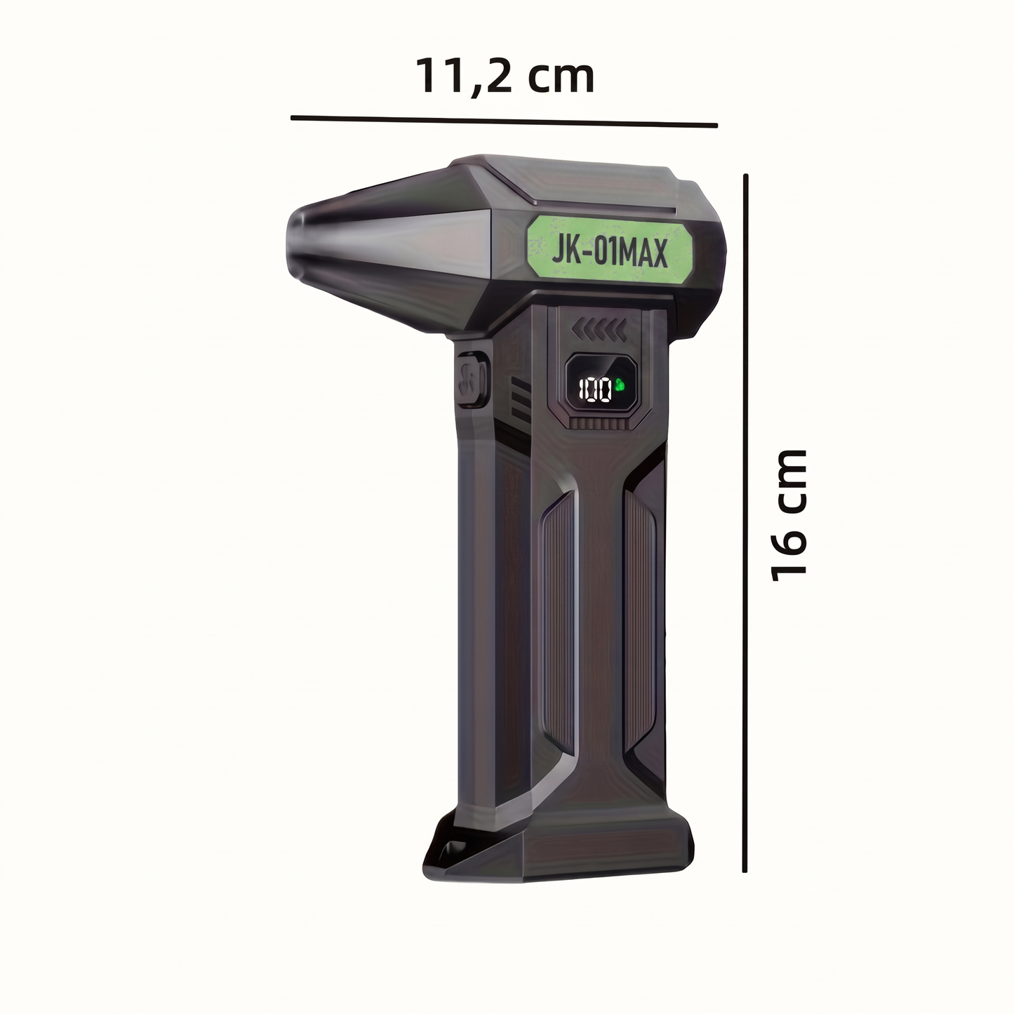 Bladblazer op Accu - 198 km/h Luchtstroom - USB-C Oplaadbaar