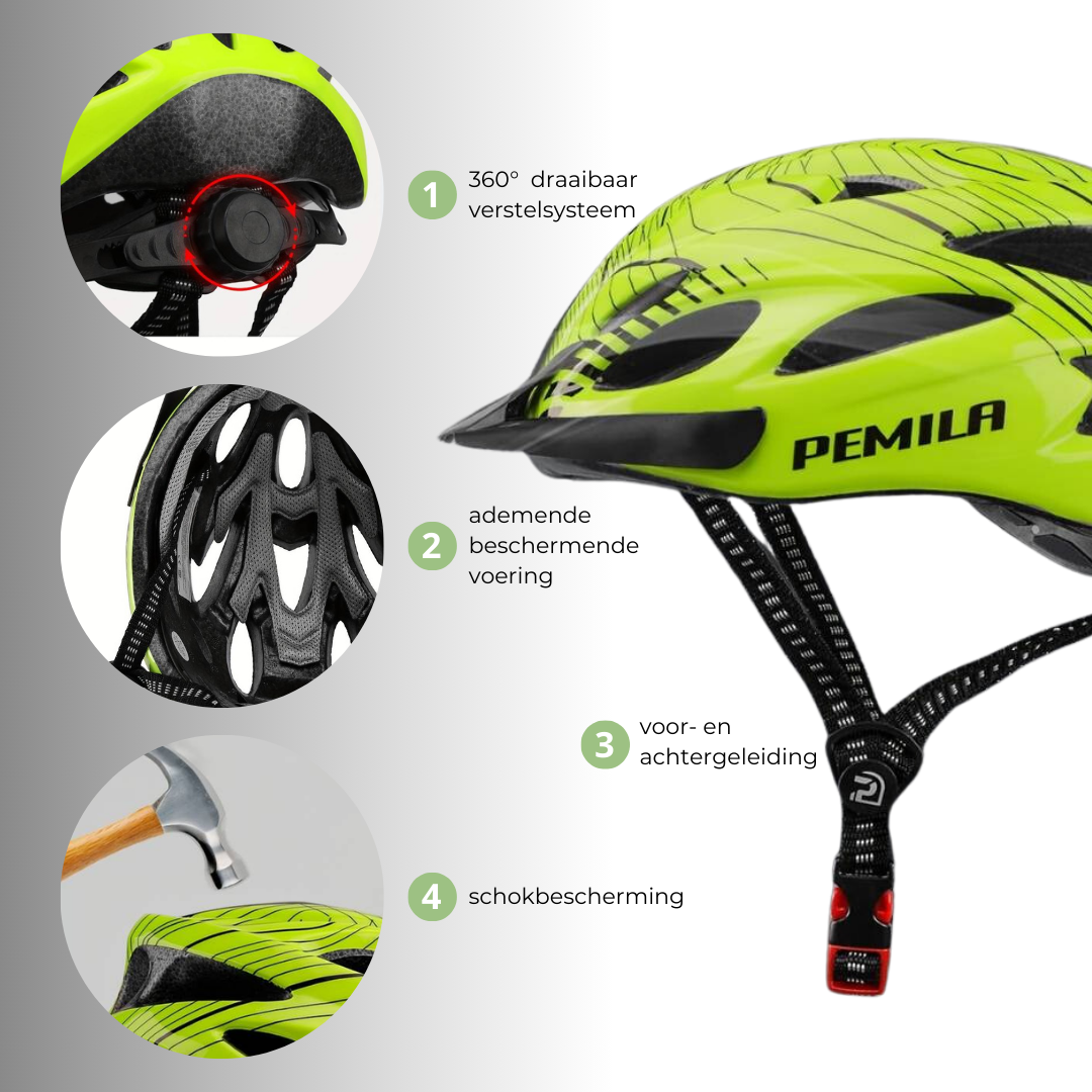 Ergonomische Fietshelm - Unisex - OutdoorHavenNL