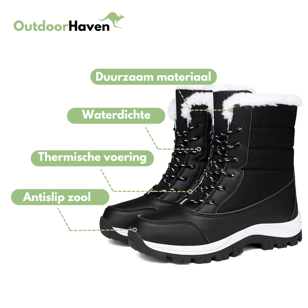Dames Winterboots - Gevoerd - Waterdicht