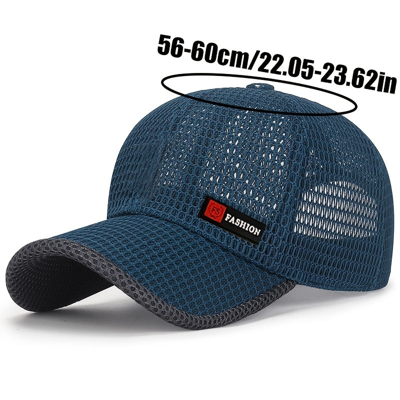Mesh Baseballcaps 2-Pack - Snel Drogend - Verstelbaar