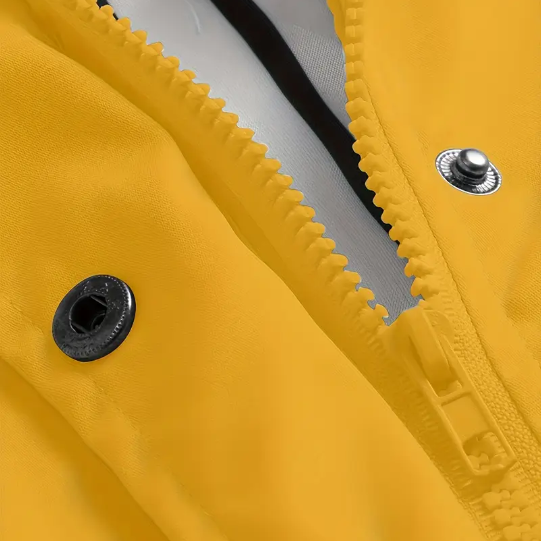 Dames Winddicht & Waterdicht Jack – Met Capuchon & Klepzakken – Herfst/Winter