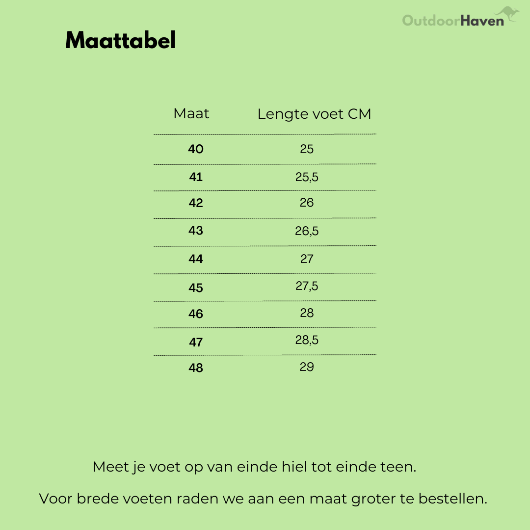 Outdoor Wandelschoen - Man - OutdoorHavenNL