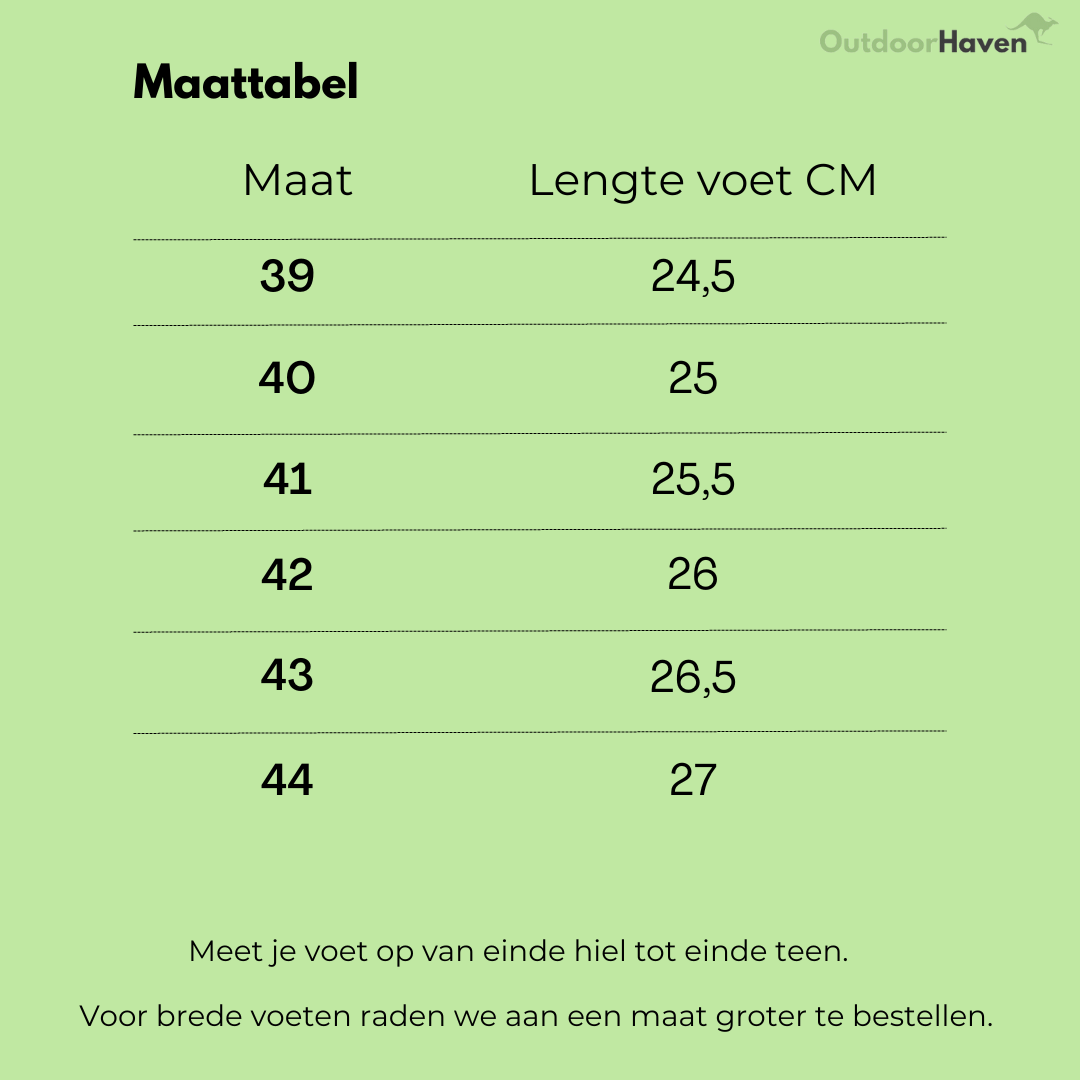 OutdoorHaven - Wandelsneaker - Heren - OutdoorHavenNL