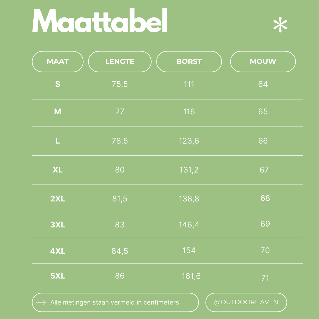 OutdoorHaven Norway - Thermische Fleece Jas - OutdoorHavenNL
