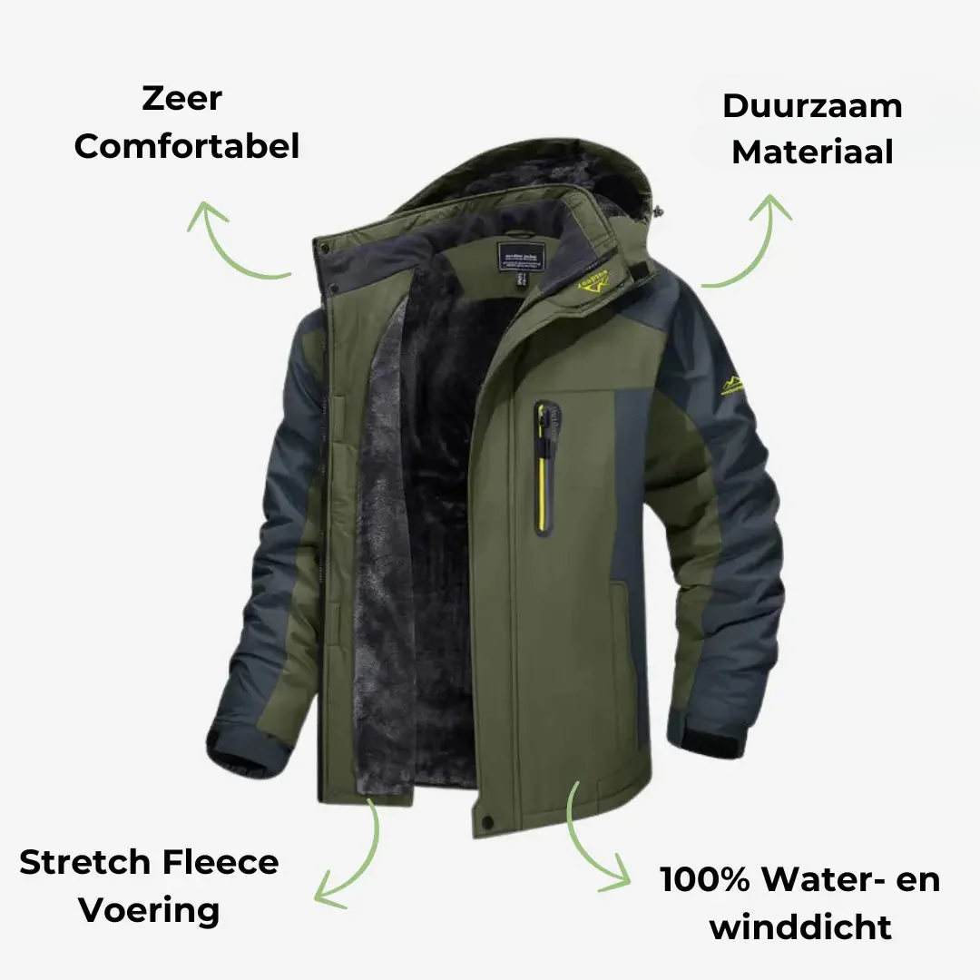 Gevoerde Outdoor Winter Jas - Wind- en Waterdicht