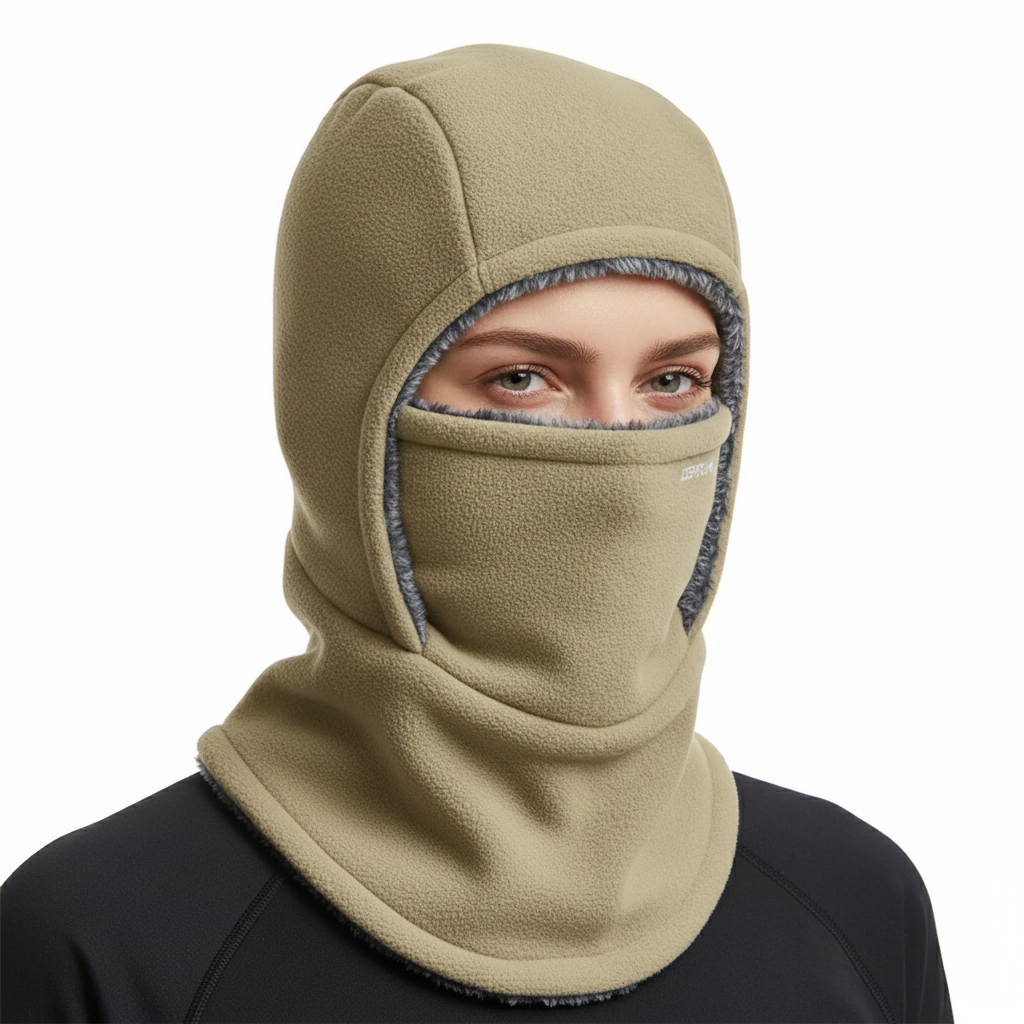 Unisex Winter Bivakmuts - 3-in-1 Capuchon- Oorbescherming