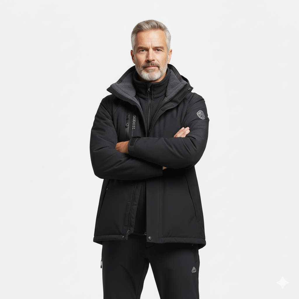Heren Softshell Set – Outdoor Jas – Wandelbroek