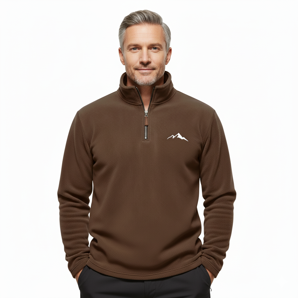 Fleece Trui – Half Zip – Heren Sweatshirt