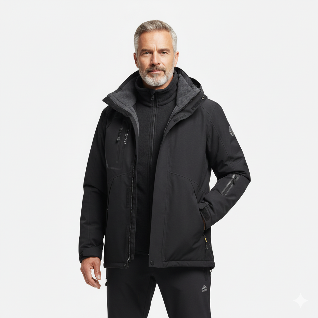 Heren Softshell Set – Outdoor Jas – Wandelbroek