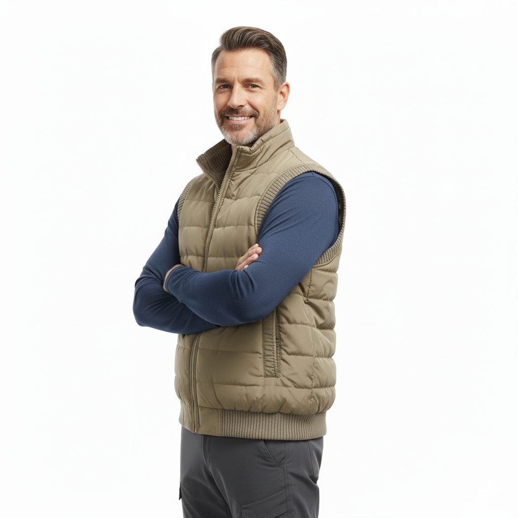 Heren Outdoor Bodywarmer – Gevoerd – Herfst/Winter