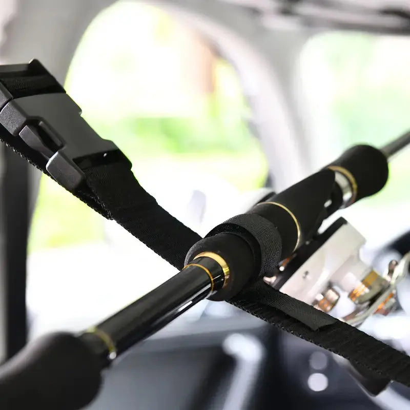 Hengelhouder Auto - 5 Hengels - 2 Stuks OutdoorHaven