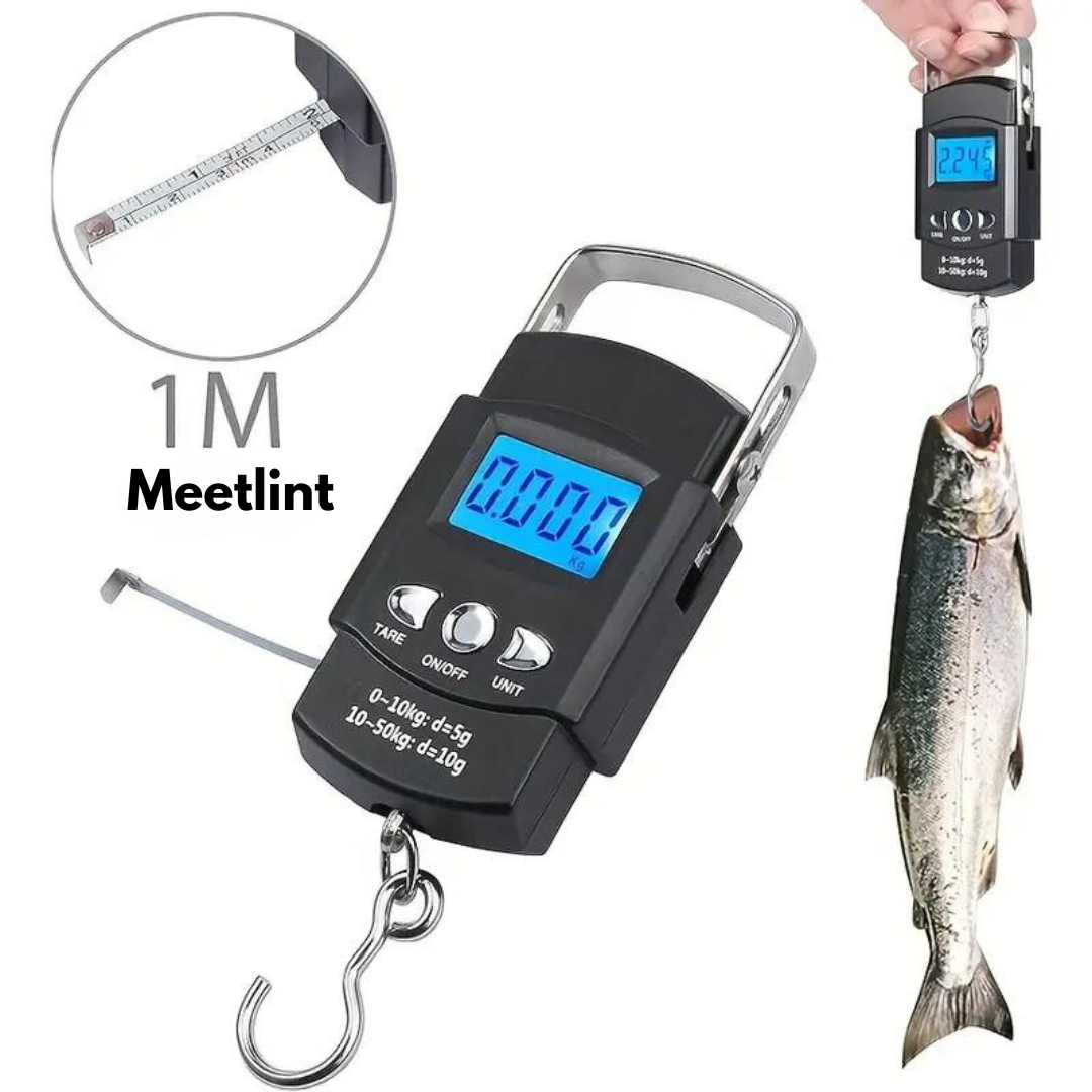 OutdoorHaven - Visweegschaal - 50 KG - OutdoorHavenNL