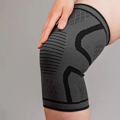 Compressiemouw voor de Knie - Kopervezels - Blijft Zitten