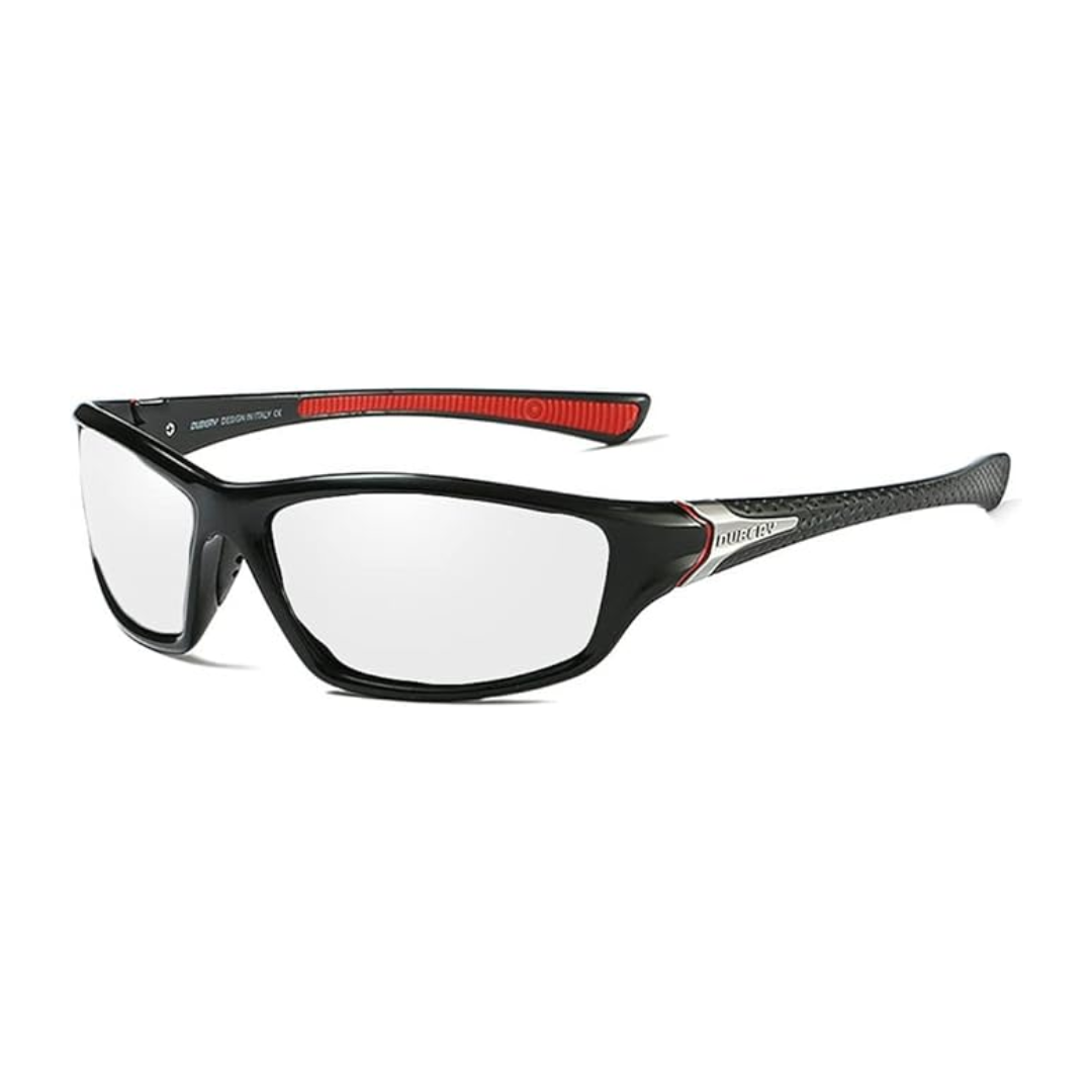 Queshark Fietsbril Kinderen - Gepolariseerde Sportzonnebril UV400 - TR90 Montuur - Voor Fietsen, Sporten