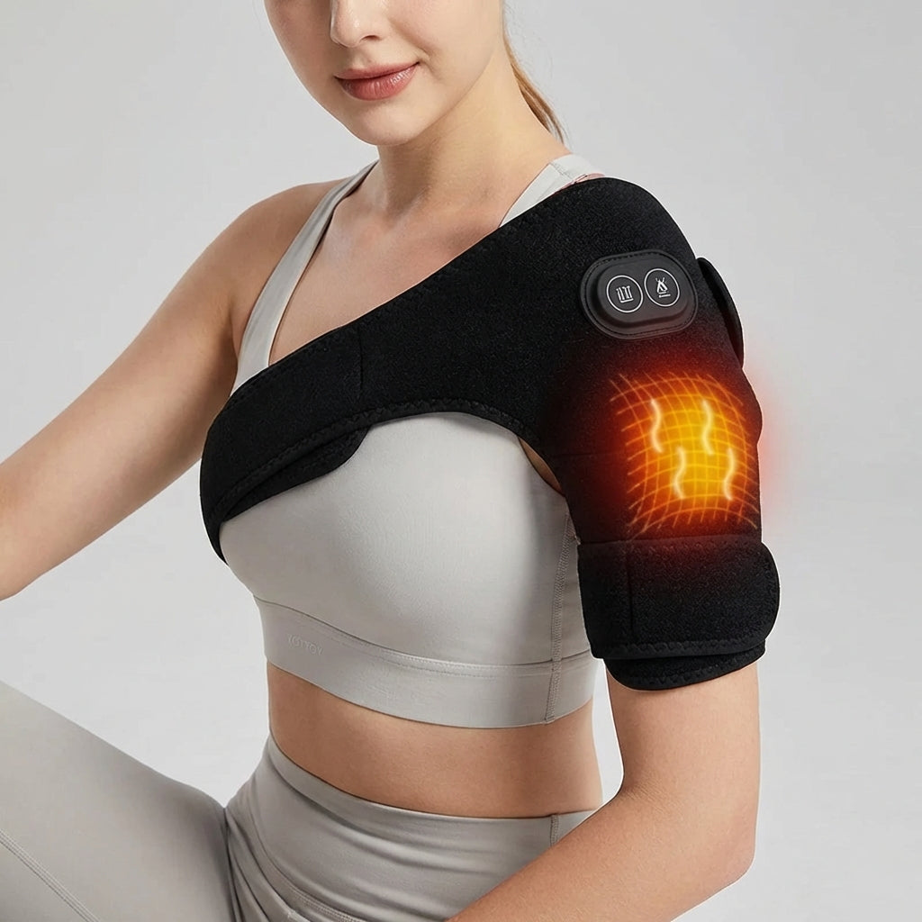 Verwarmde Bandage 3-in-1 - Voor Schouder, Knie & Elleboog - USB