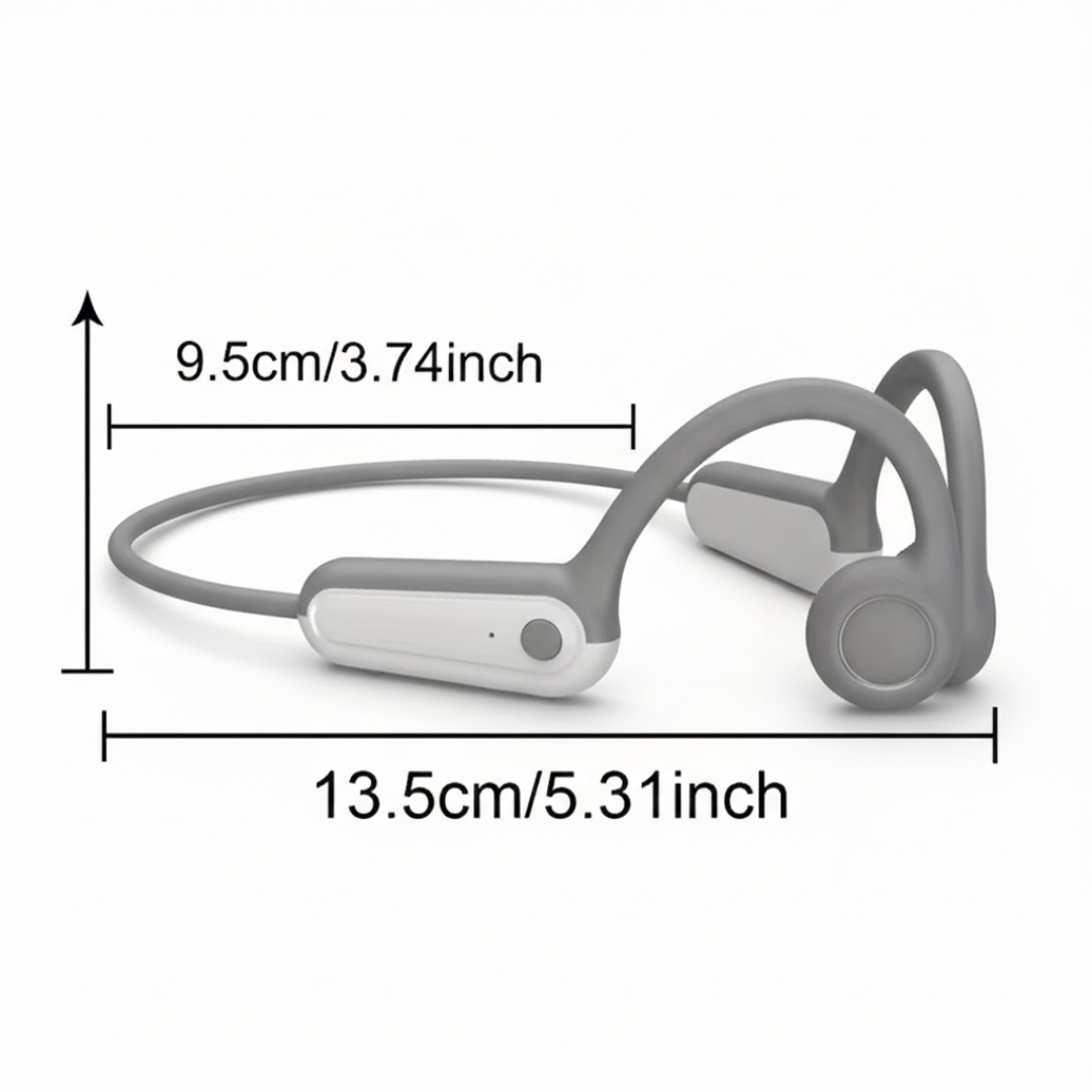 Open-ear sportkoptelefoon – Bone Conduction – Lange batterijduur