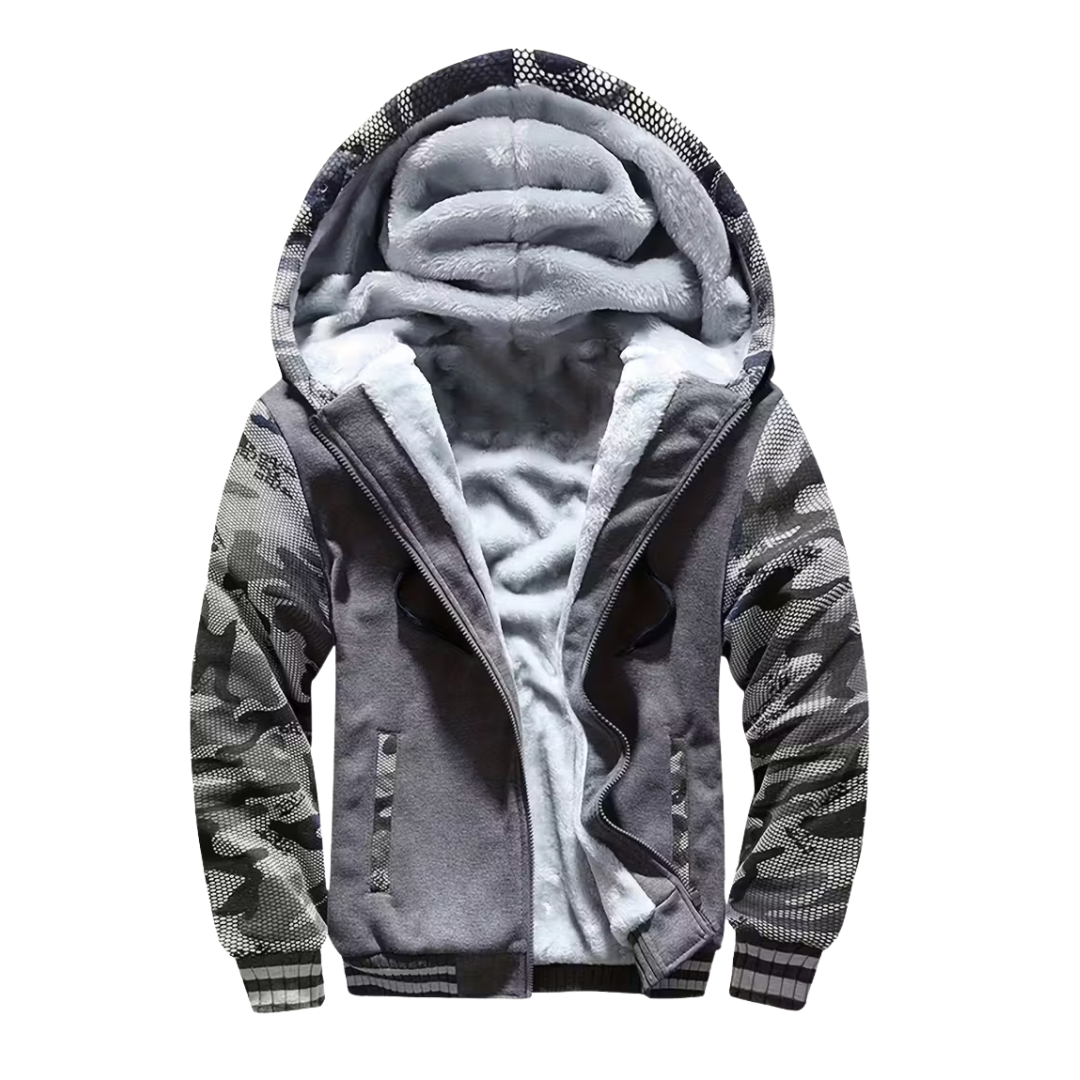 Heren Fleece Vest – Met Capuchon – Gevoerd