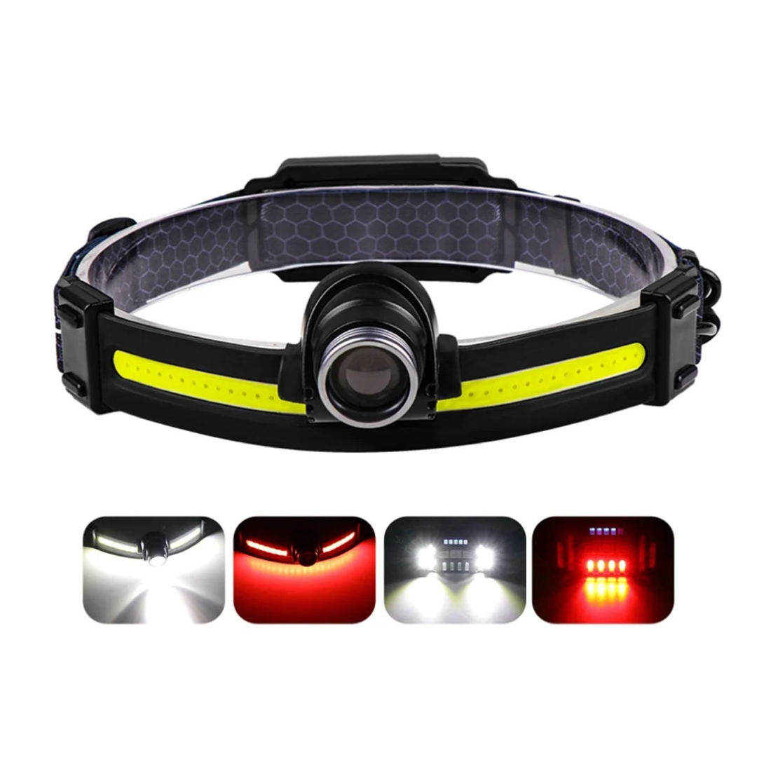 Sensor LED Hoofdlamp - Telescopisch - OutdoorHavenNL