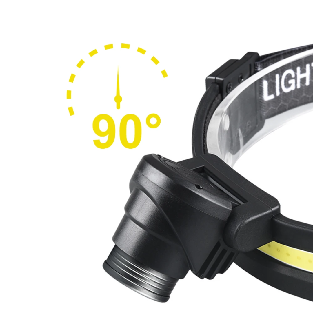 Sensor LED Hoofdlamp - Telescopisch - OutdoorHavenNL