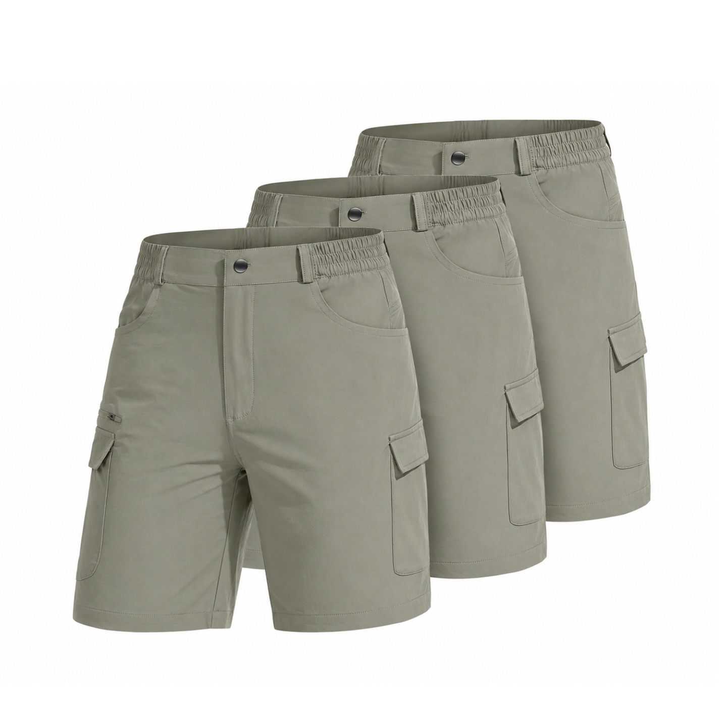Dames Hiking Cargo Shorts 3 Pack – 7 Zakken – Outdoor & Wandelen