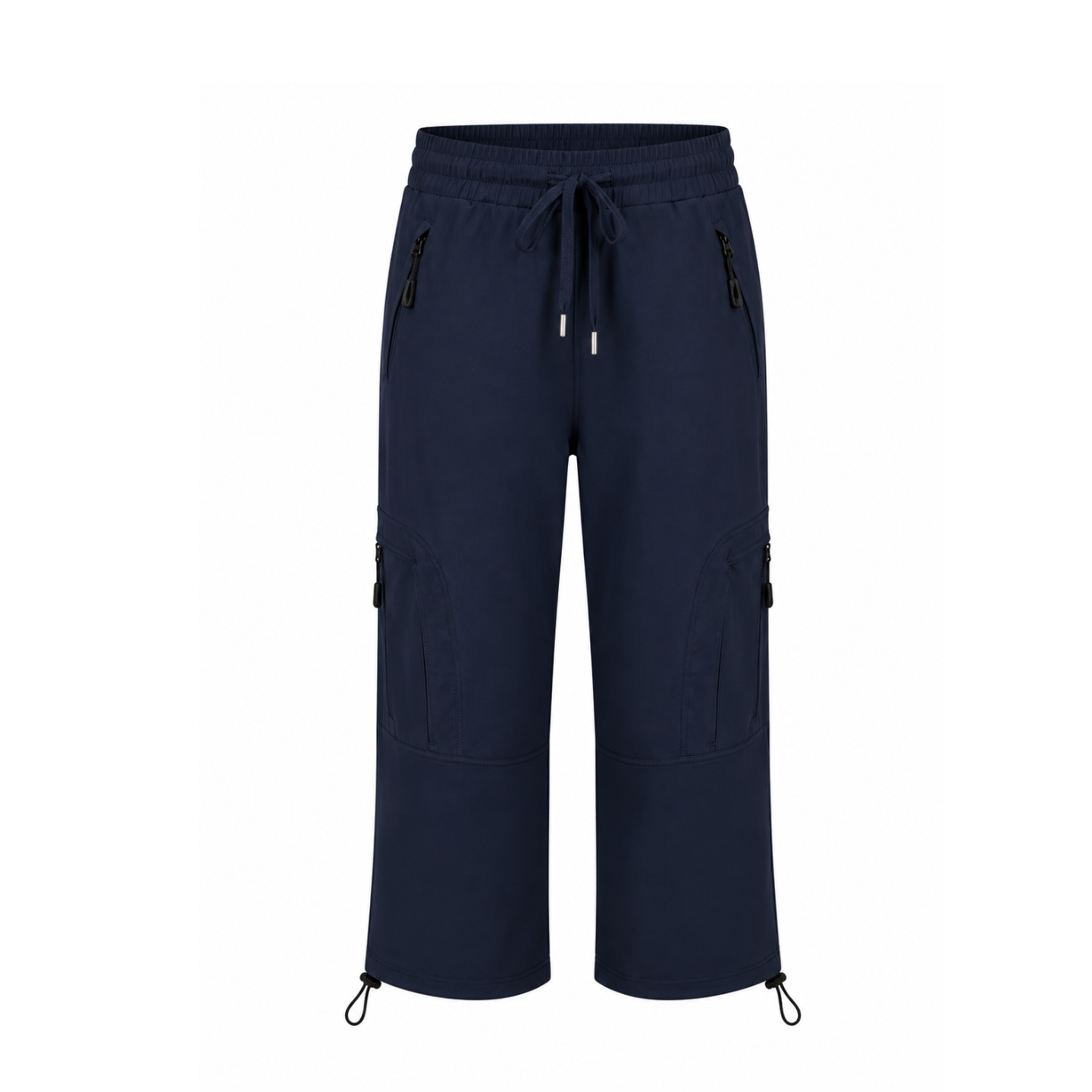 Dames Outdoor Capri - Ademende Stretch Wandelbroek met Ritszakken
