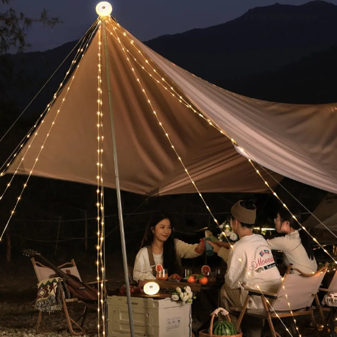 OutdoorHaven - Uitrolbare LED Verlichting - Camping OutdoorHaven