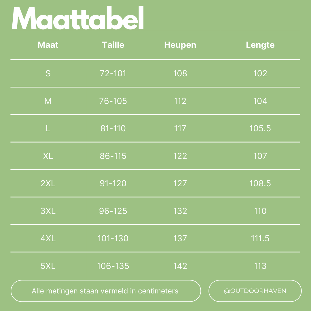 Outdoor Herenbroek - Wandelbroek - Weerbestendig