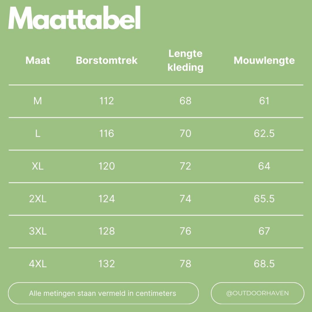 Wind- en Regendichte Jas - Herfst - Unisex
