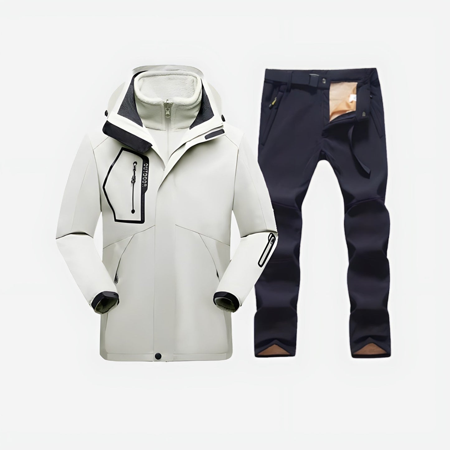 Heren Softshell Set – Outdoor Jas – Wandelbroek
