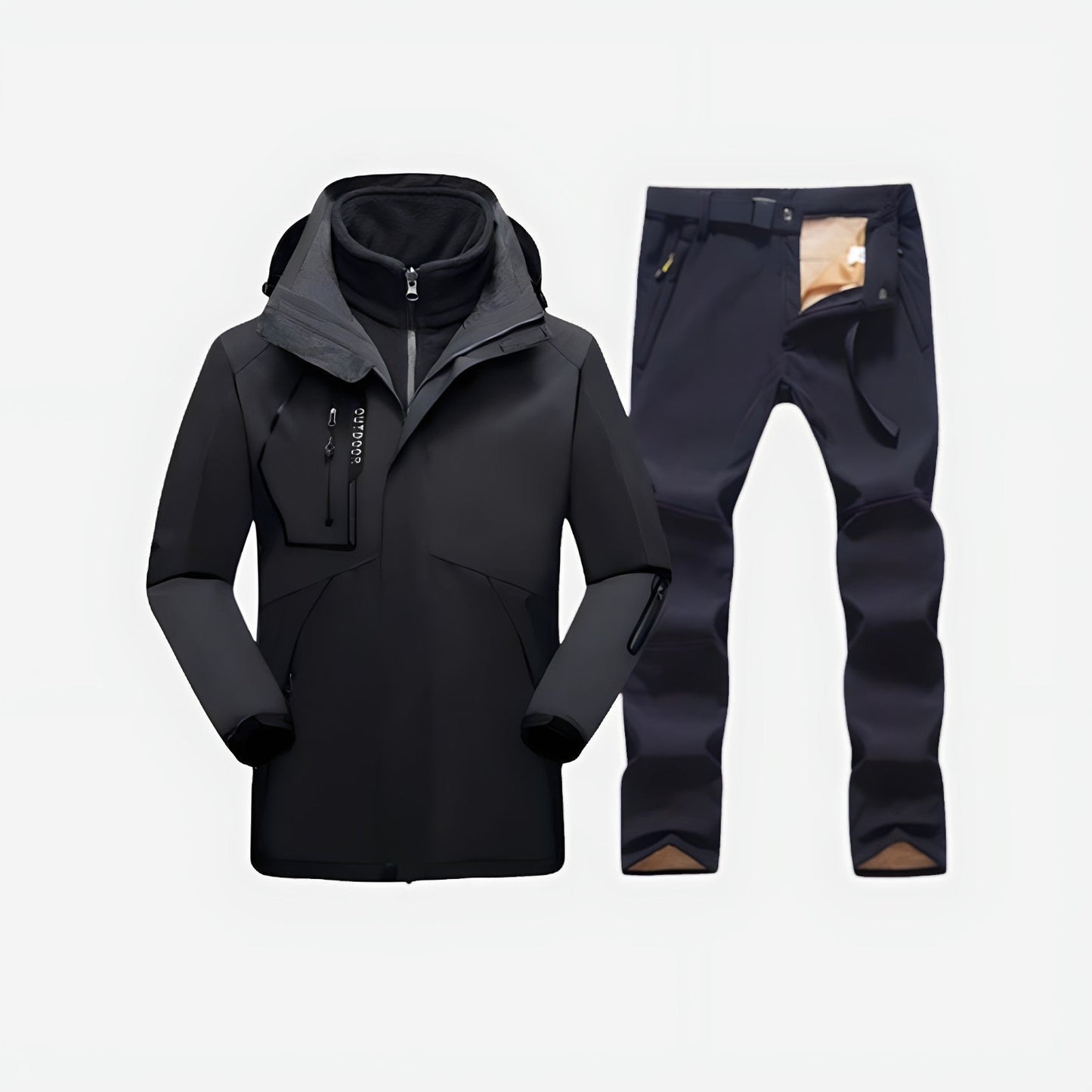 Heren Softshell Set – Outdoor Jas – Wandelbroek