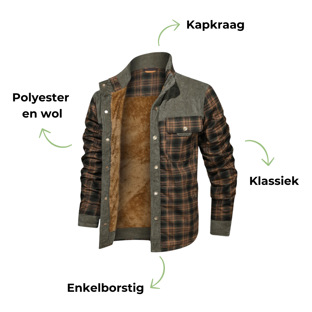 Geruite Jas - Outdoor - Man - OutdoorHavenNL