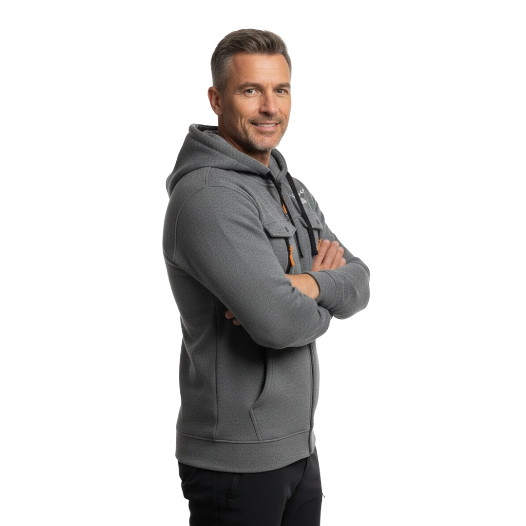 Softshell Hoodie – Volledige Rits – Thermo
