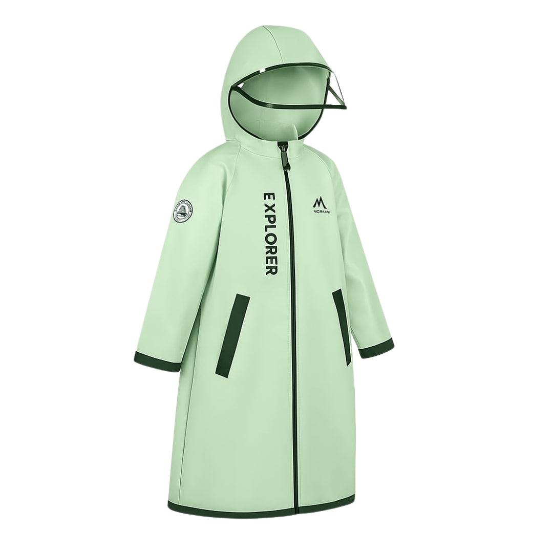 Kinder Regenjas – Waterdicht – Met Capuchon – Outdoor Jas