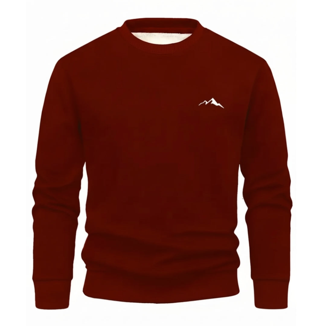 Warme Trui – Fleece Gevoerd – Heren Sweatshirt