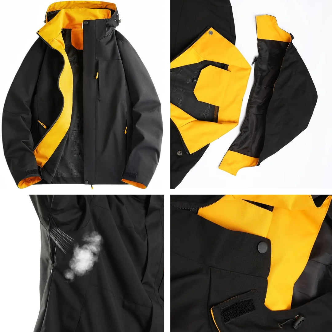 Heren Voorjaar Jas – Waterdicht & Winddicht – Met Capuchon