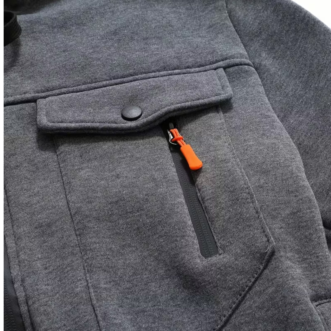 Softshell Hoodie – Volledige Rits – Thermo