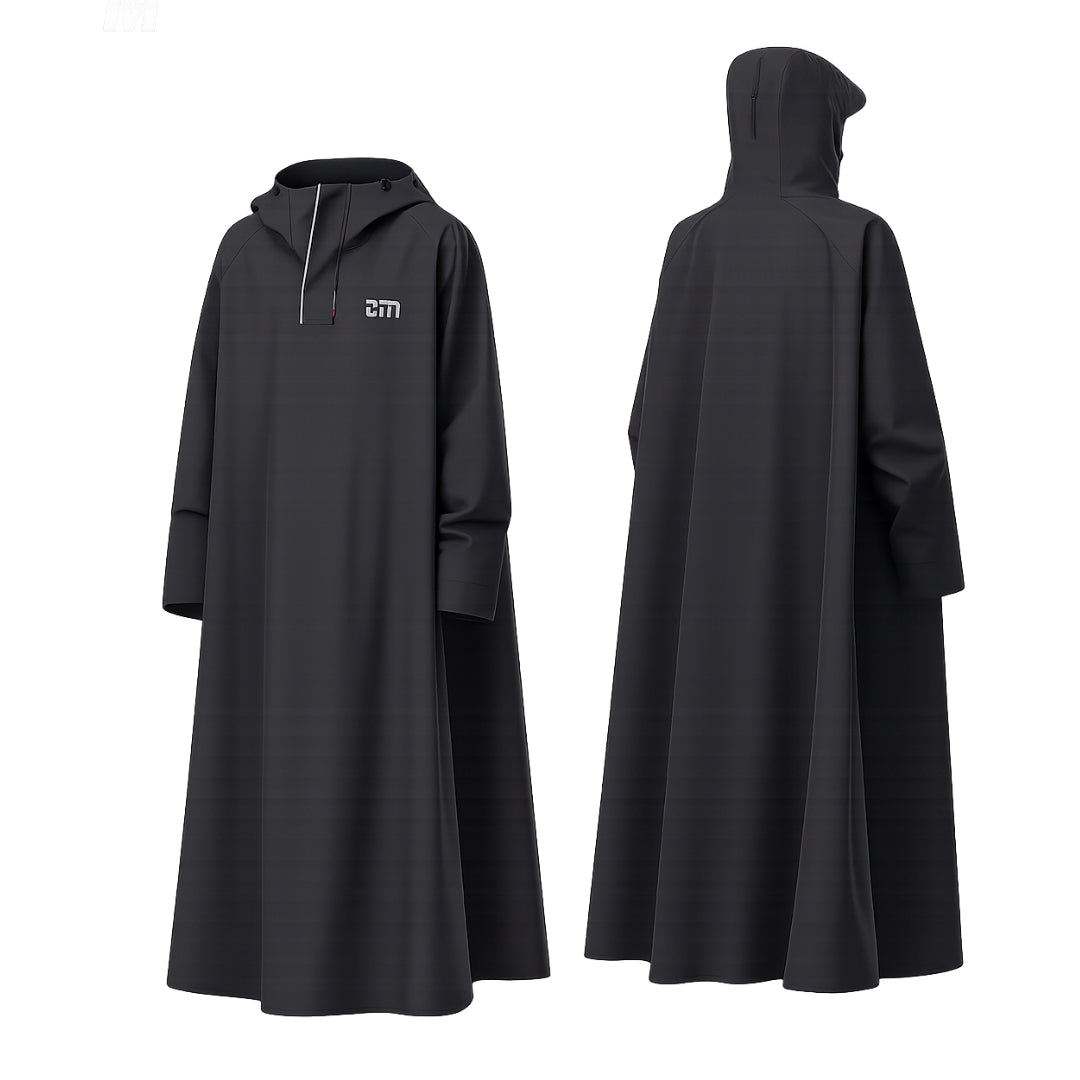 Unisex Regenponcho – Waterdicht met Capuchon – Lange Jas