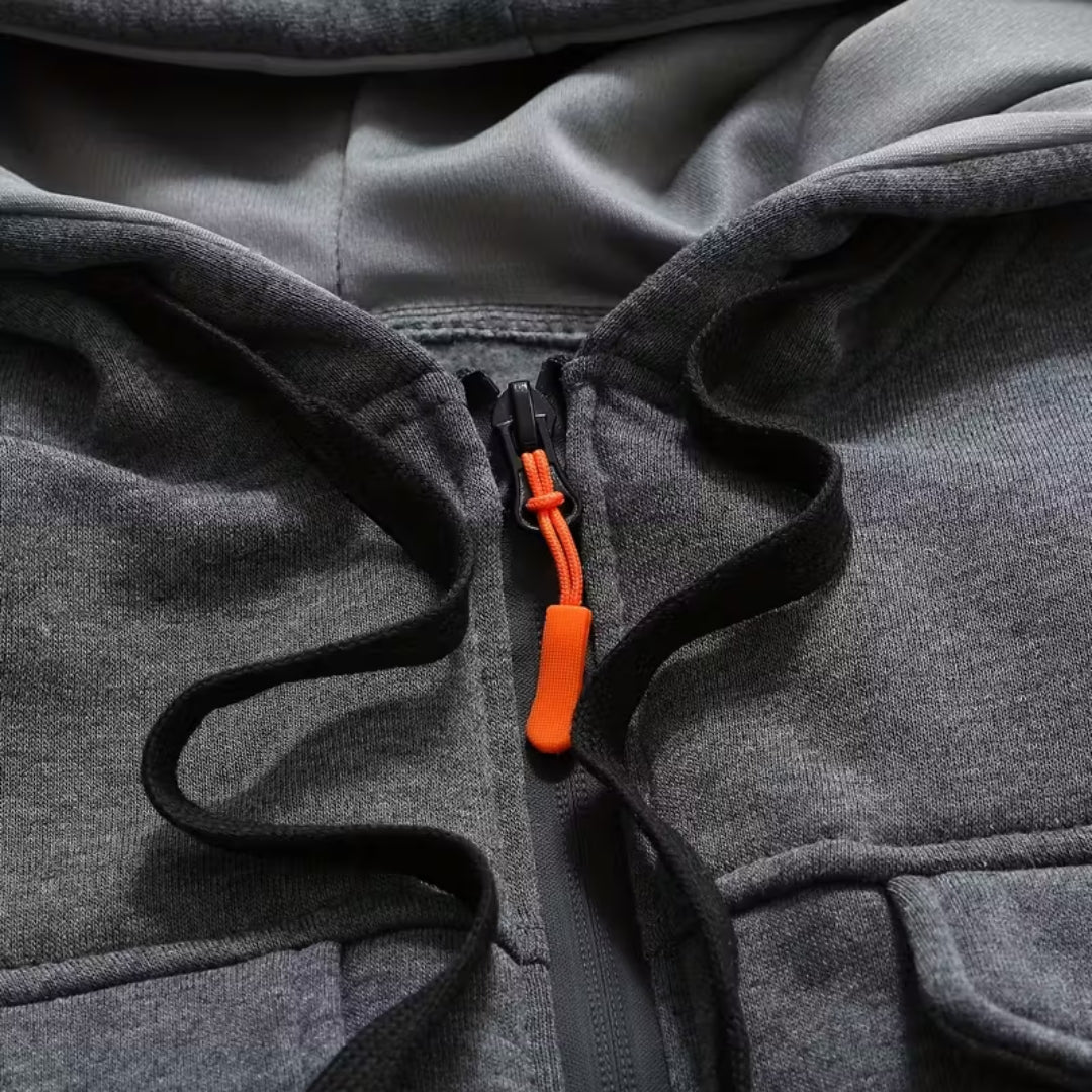 Softshell Hoodie – Volledige Rits – Thermo