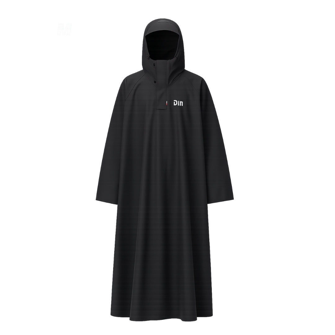 Unisex Regenponcho – Waterdicht met Capuchon – Lange Jas