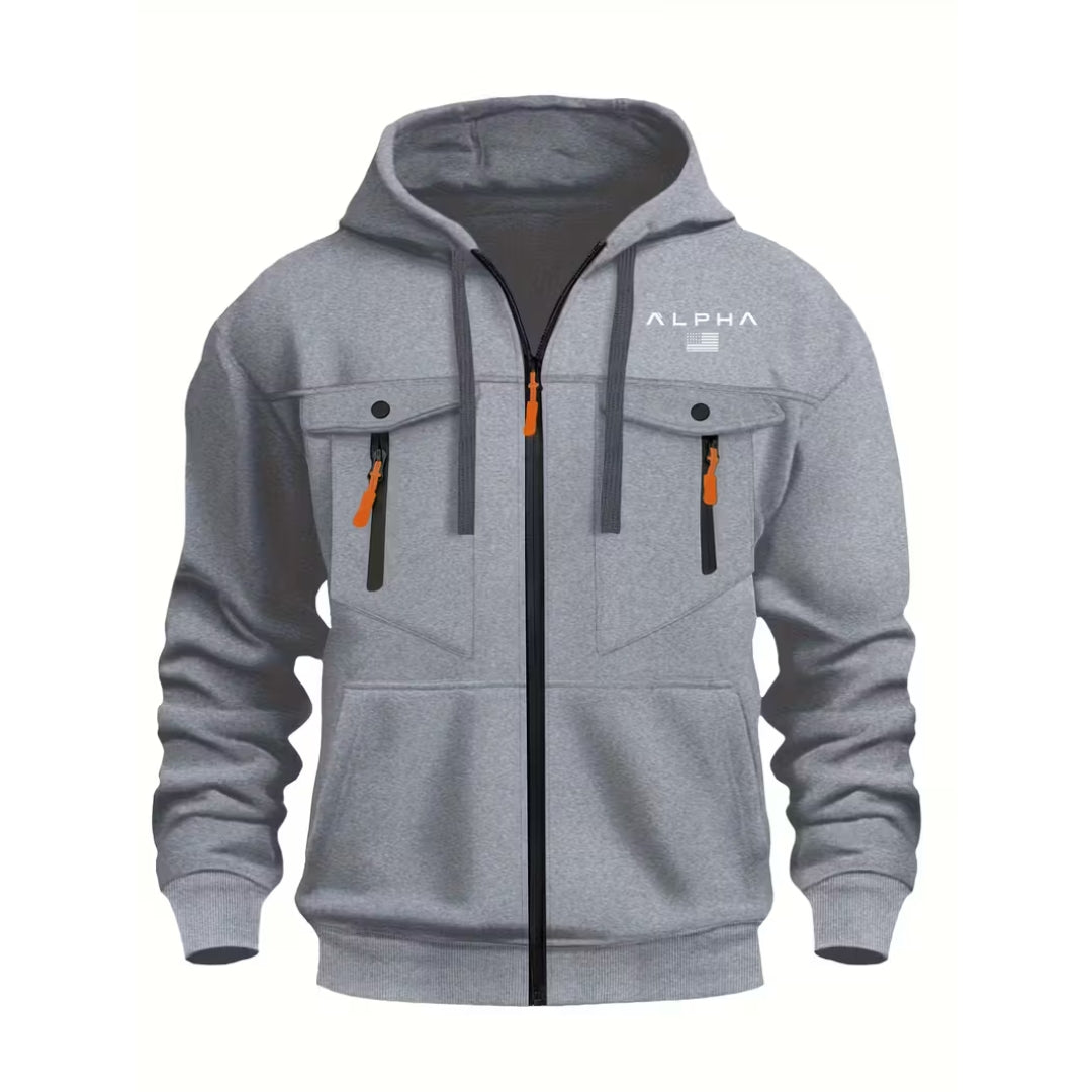 Softshell Hoodie – Volledige Rits – Thermo
