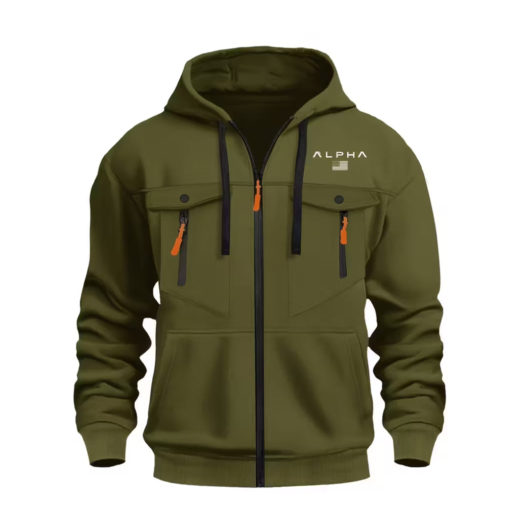 Softshell Hoodie – Volledige Rits – Thermo