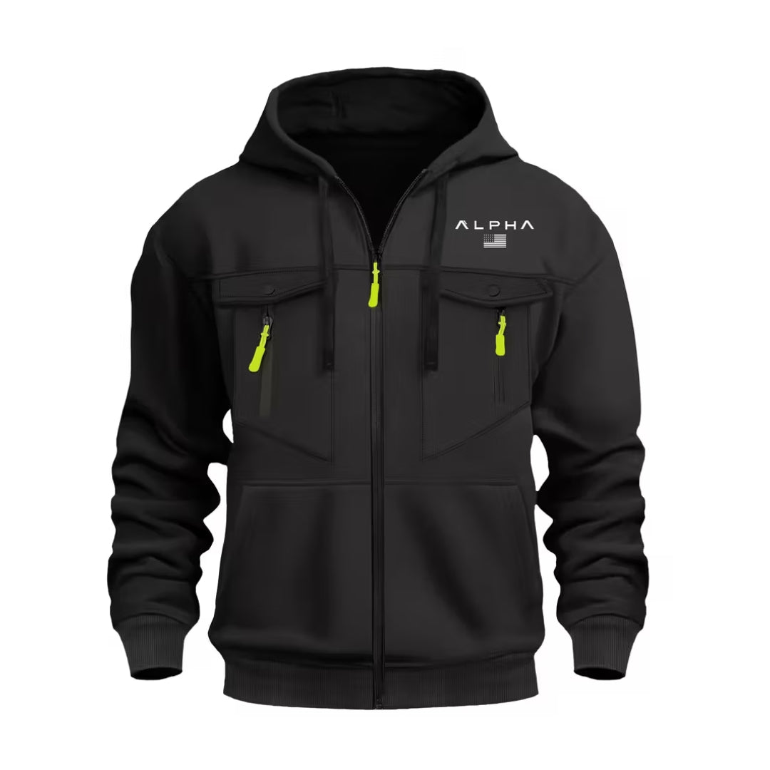 Softshell Hoodie – Volledige Rits – Thermo