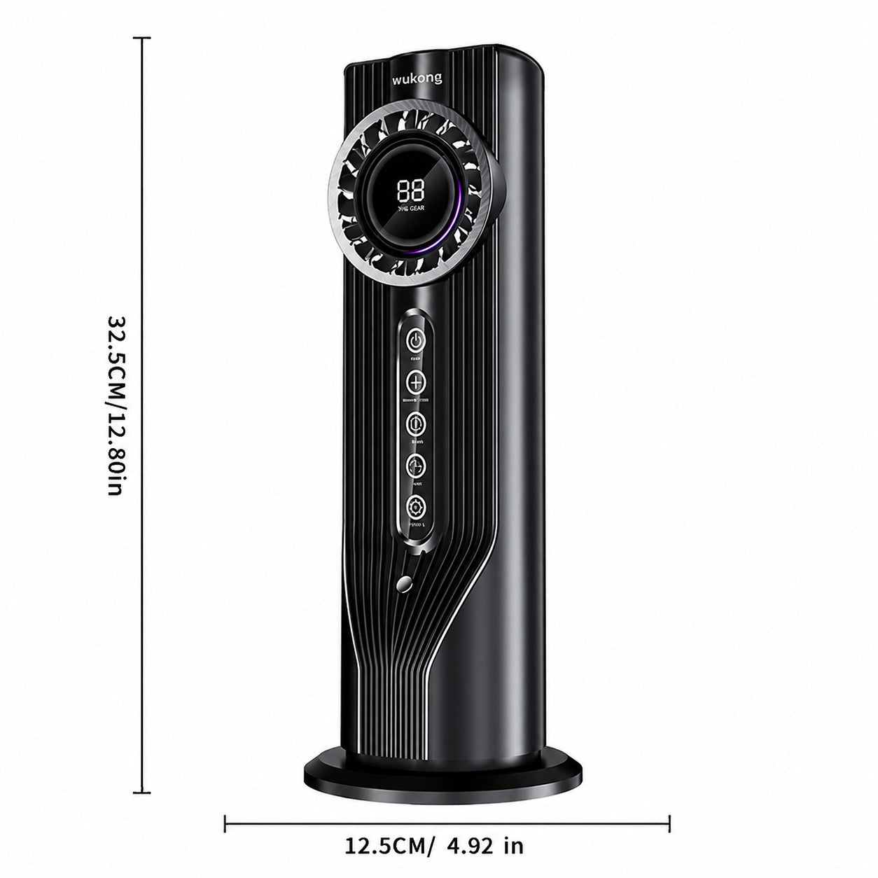 Torenventilator & Luchtbevochtiger – USB, 6 Snelheden & 6-Uurs Timer