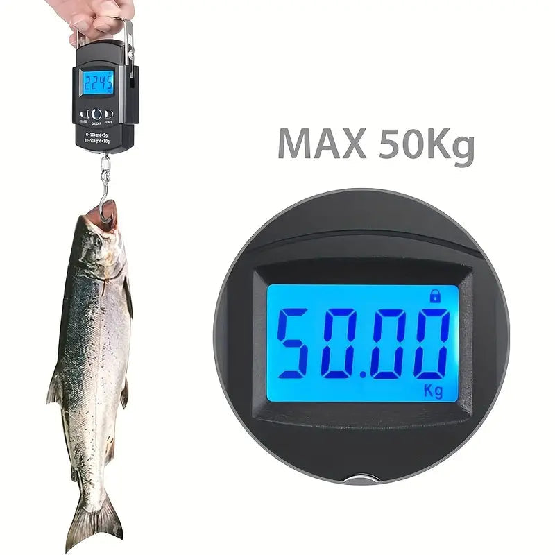 OutdoorHaven - Visweegschaal - 50 KG - OutdoorHavenNL